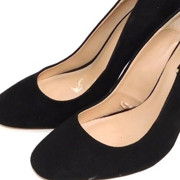 Zara Basic Black Suede Pump - Picture 4 of 12